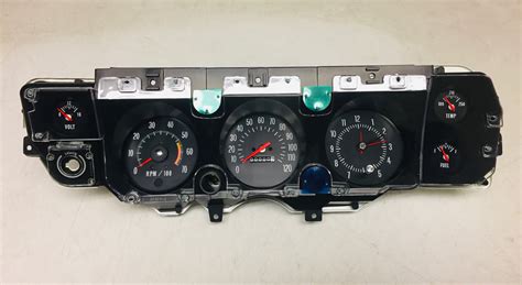 1971 Chevelle Ss Gauge Cluster With Volt Gauge Monte Carlo El Camino