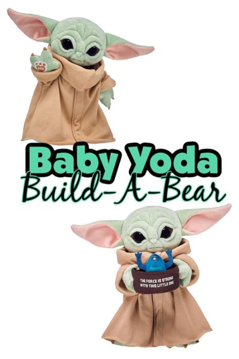 Theres A Baby Yoda Build A Bear Now And My Kids Need It