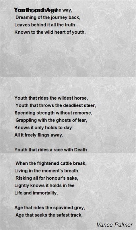 Youth Poems
