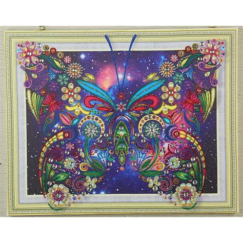 Special Shaped 5d Diy Diamond Painting Butterfly Picture Of Rhinestones Diamond Embroidery Sale