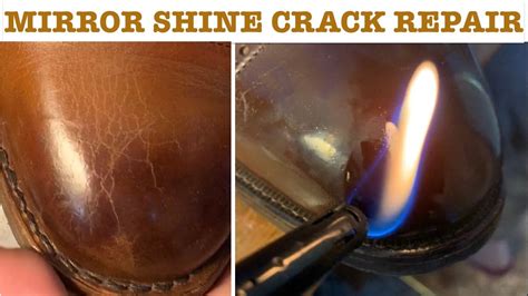 How To Repair A Cracked Mirror Shine With A Lighter Youtube