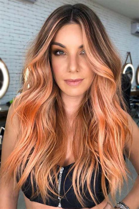 Latest Spring Hair Colors Trends For 2022 Peach Hair Spring Hairstyles Spring Hair Color