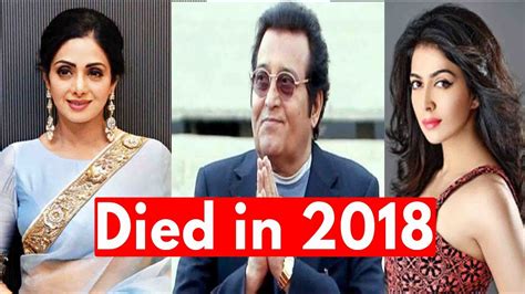 Top 10 Bollywood Celebrities Who Died In 2018 Top 10 Latest Youtube
