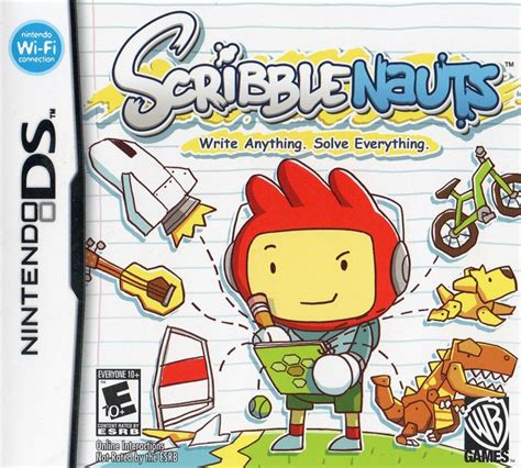 Scribblenauts 2009 Nintendo Ds Box Cover Art Mobygames