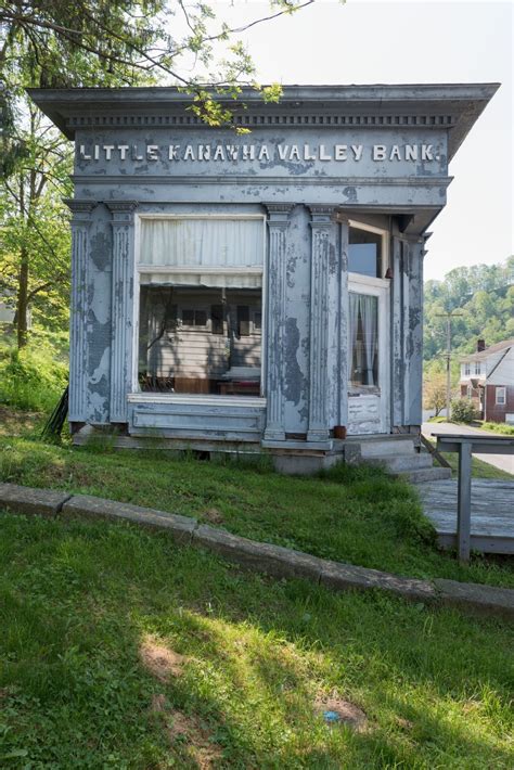 The Old And Modest Little Kanawha Valley Bank Building In Glenville