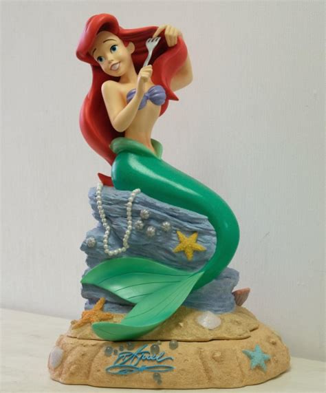 Lot Disneys Little Mermaid Ariel Big Fig Statue