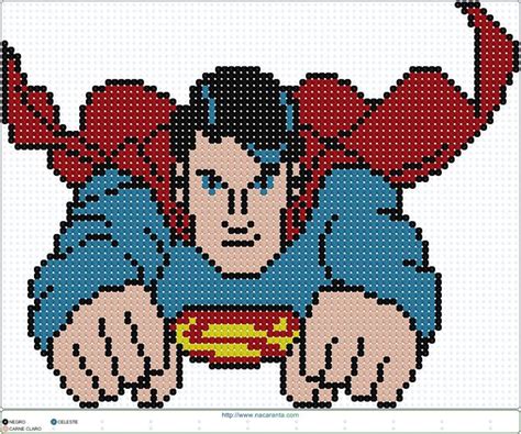 84 Best Images About Super Hero Pixel Art On Pinterest Superman