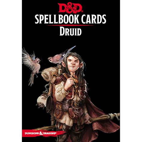 Dnd 5e Spellbook Cards Druid Halcyon Games