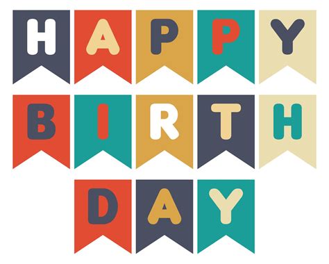 If you weren't looking for a banner but were still after a happy birthday sign check out our 22 happy birthday sign printable that you can download right now for free. 6 Best Images of Happy Birthday Printable Banners Signs ...