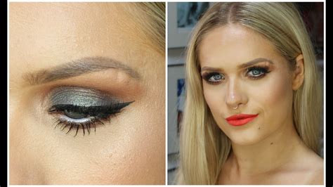 Teal Shimmery Eye And Summer Lips Tutorial Youtube