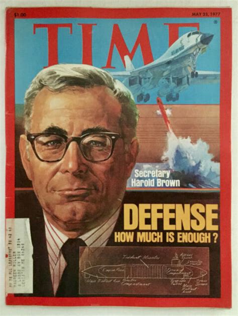 Time Magazine May 23 1977 Defense Secretary Harold Brown Ebay