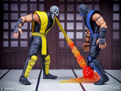 Storm Collectibles Mortal Kombat Scorpion Toyark Photo Shoot The