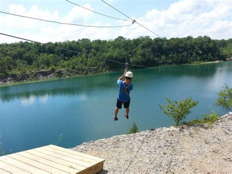 Logansport Indiana Rock Quarry Swimming Hole Ziplining Future