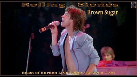 The Rolling Stones Brown Sugar 1981 Live ~hdd~1920p Youtube