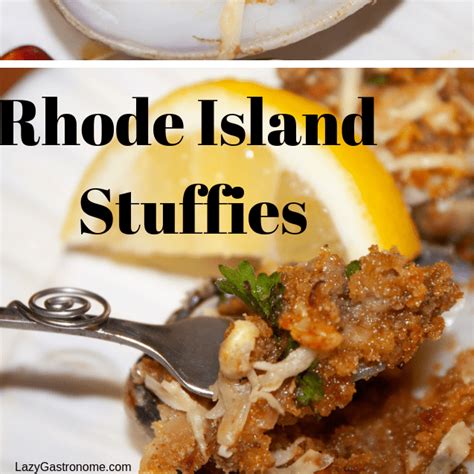 Rhode Island Stuffies The Lazy Gastronomethe Lazy Gastronome