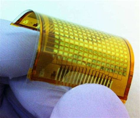 Electronic Skin Lights Up When Touched Physics World