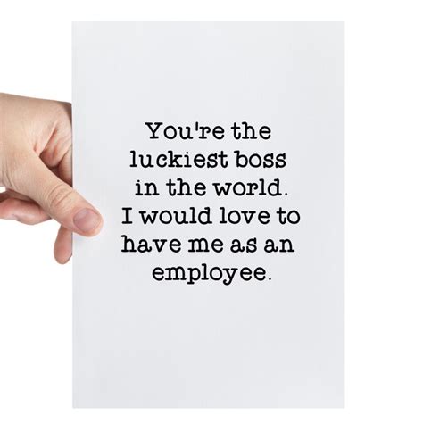 Boss Day Card Funny Bosses Appreciation T You Re The Etsy