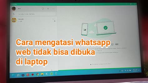 2 Cara Whatsapp Di Laptop Atau Komputer Kamu Riset