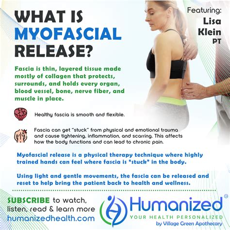 What Is Myofascial Release Humanized