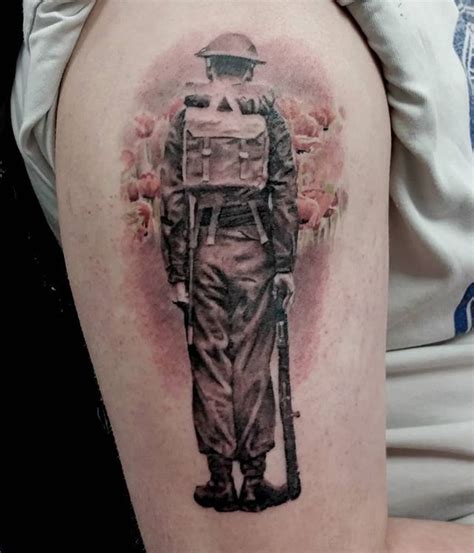 Poppy Soldier Tattooed By Jolenetat At Divinearttattoo Poole