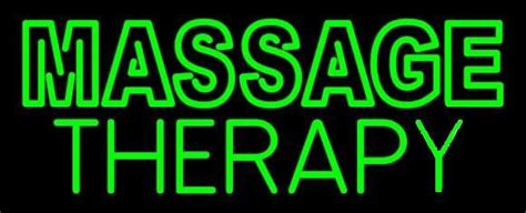 Massage Therapy Neon Sign Bar Sign Neon Light Diy Neon Signs