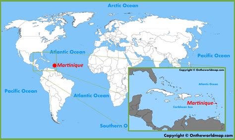 Martinique Map France Maps Of Martinique Island
