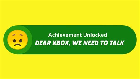Xbox Series X Is A Chance To Fix Achievements Youtube