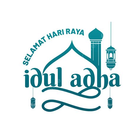 Selamat Hari Raya Vector Hd Png Images Greeting Islamic Text Selamat