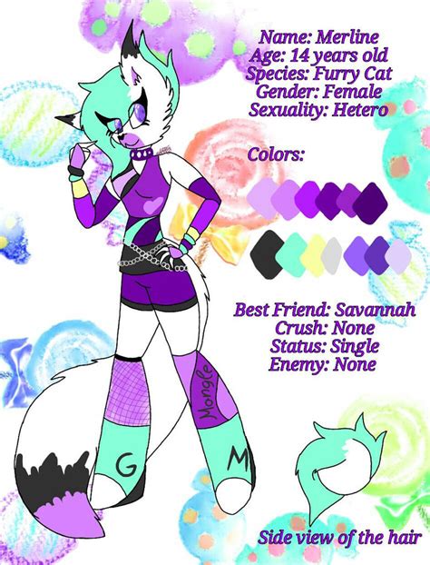 Fursona Reference By Fivemangle On Deviantart