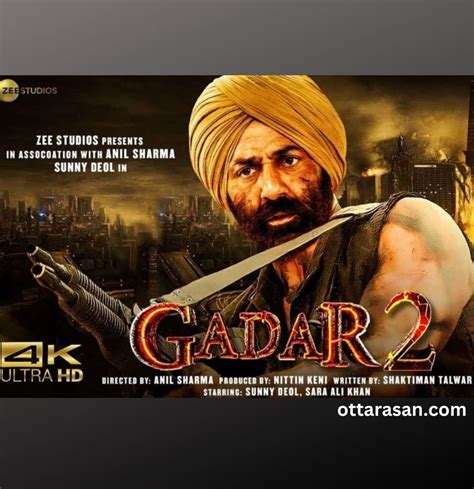 Gadar 2 The Katha Continues Movie Ott Release Date Ott Platform Name