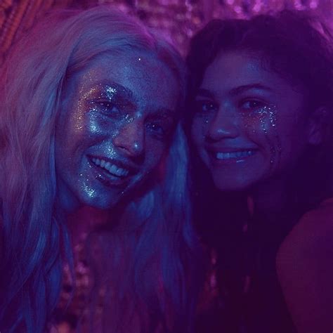Zendaya euphoria aesthetic on zendaya hbo cast beauty looks. precious uploaded by jam★☆ on We Heart It
