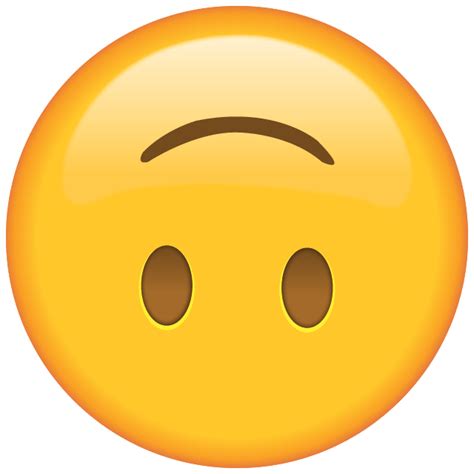? - upside-down face - What does the upside-down face emoji mean ...