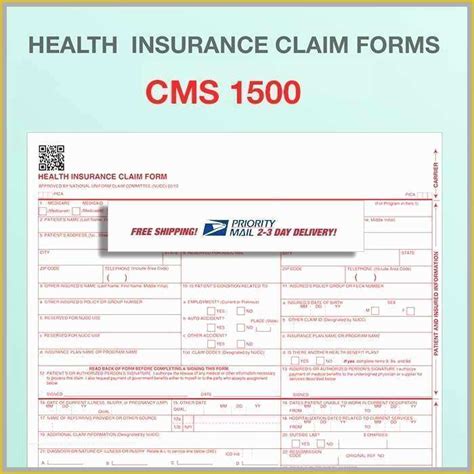 Free Fillable Cms 1500 Template Of Hcfa 1500 Place Service Codes