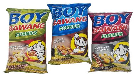 Buy Boy Bawang Cornick Filipino Snacks Variety Pack Adobo Bbq And