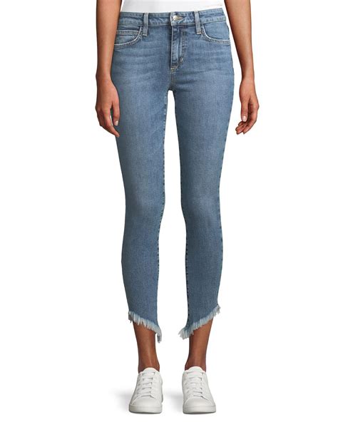 Joes Jeans Denim Marcela Icon Ankle Skinny Jeans With Diagonal Fray