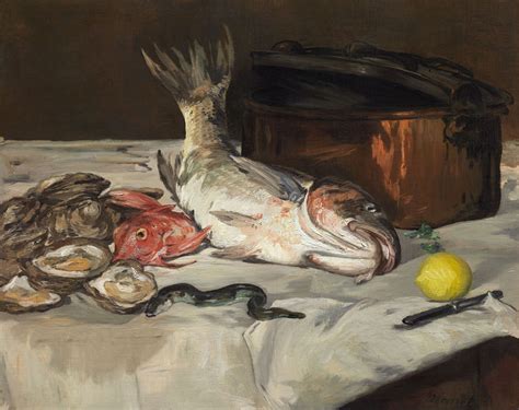 The Bounty Of The Sea Celebrated In Still Life Paintings Marine Café Blog