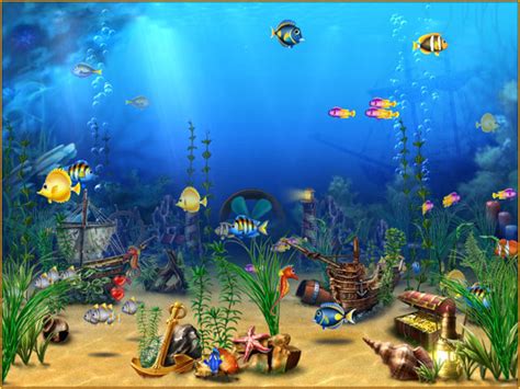 Exotic Aquarium 3d Screensaver 10 Screenshots
