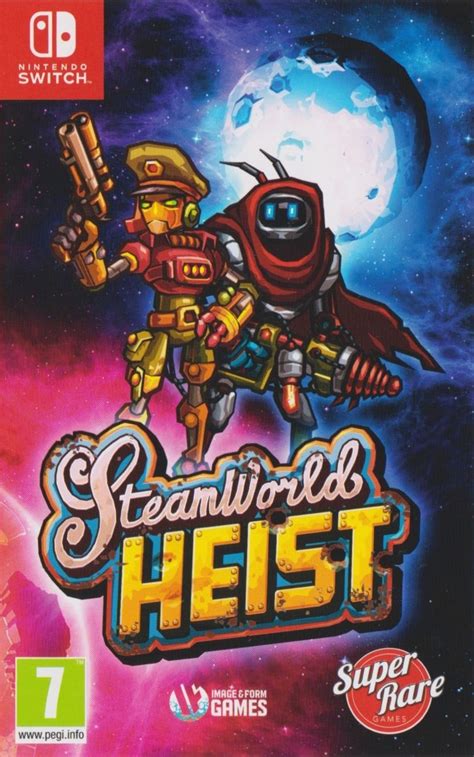 Steamworld Heist Ultimate Edition 2017 Nintendo Switch Box Cover Art