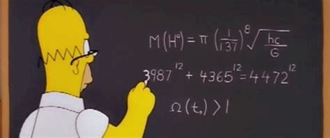 Homer Simpson Figured Out Higgs Boson 14 Years Before Scientists Abc News