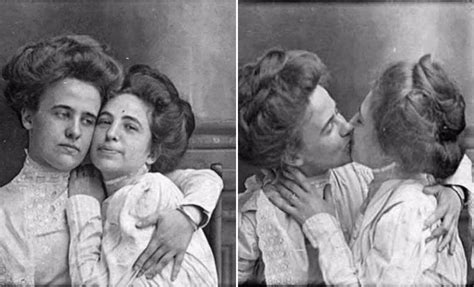 The First Lesbian Lover Selfies Ever Taken Photo Booth 1900s