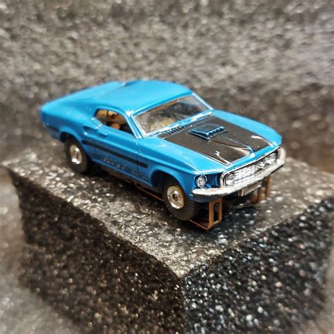 Vintage Aurora 1969 Ford Mustang Mach 1 Tjet | Grelly USA