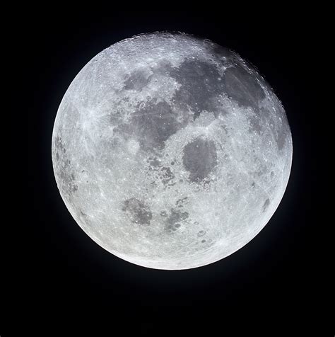 Full Moon Photographed From Apollo 11 Spacecraft Nasa