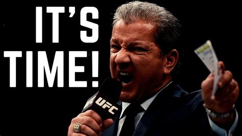 Bruce Buffer Veteran Voice Of The Ufc On How To Achieve Your Dreams