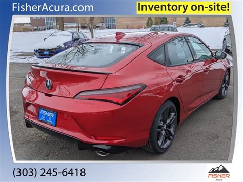 New 2023 Acura Integra Cvt Wa Spec Package 4dr Car In Boulder 236957