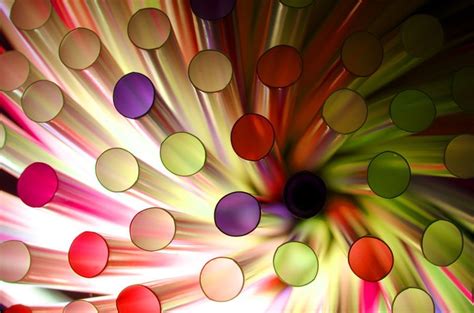 Wonderfully Abstract And Colorful Ingenious To Use Colored Straws To