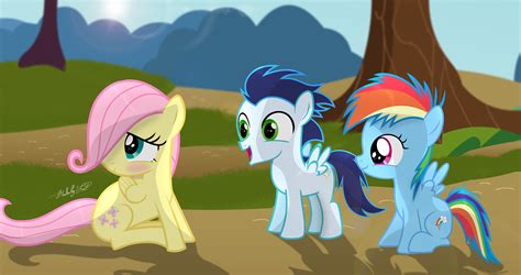 As long as they are put into the correct folders. #1222164 - artist:shutterflyeqd, blushing, colt, female, filly, fluttershy, male, old cutie mark ...