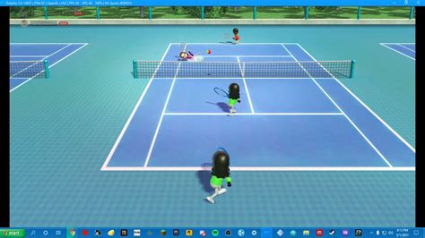 Wii Sports Tennis Gameplay Youtube