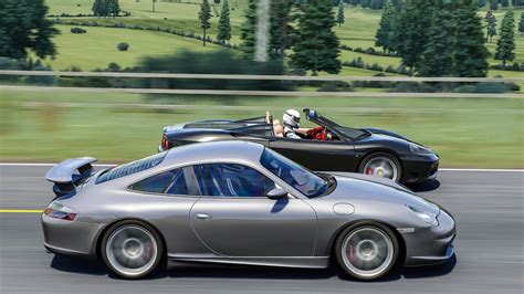 Porsche Gt Vs Sportscars At Fonteny Assetto Corsa Gameplay