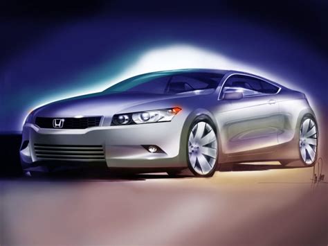 Honda Accord Coupe Concept Car Body Design