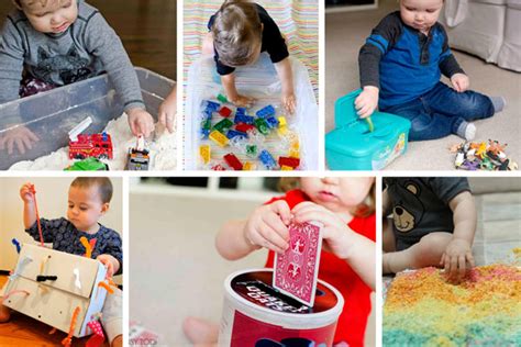 I researched a lot of activities for my child that would help her develop and that would also be fun. 40+ Fun & Easy Activities for 1 Year Olds - Busy Toddler